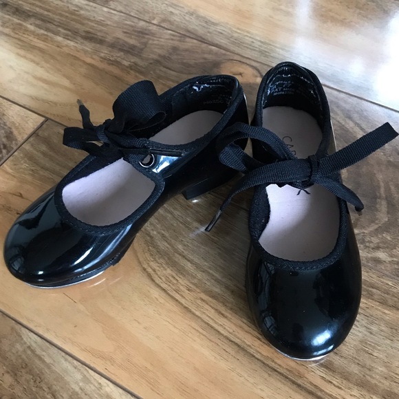 Capezio Tyette Tap Shoes, Toddler 8M - Picture 2 of 5
